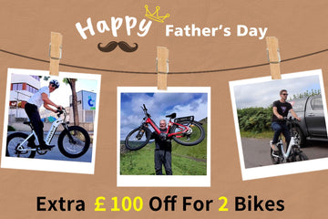 Ride on Father's Day to start his adventure