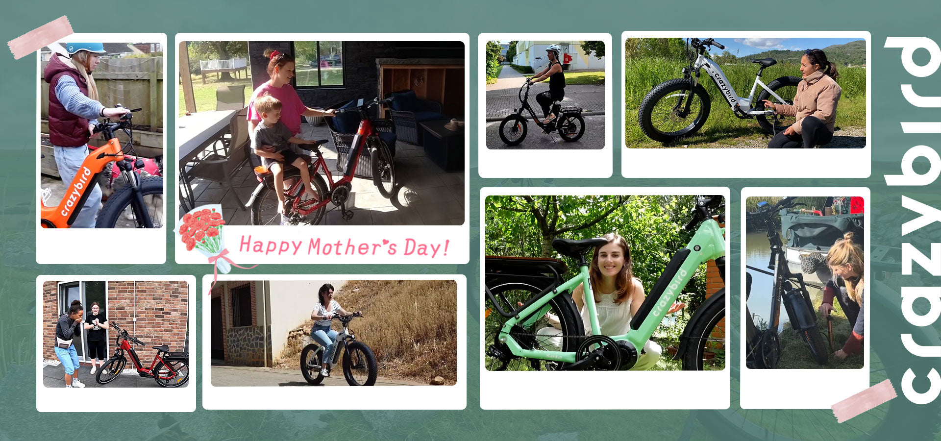 Heartwarming Mother's Day gifts: three attractive electric bicycles to make your mother's daily travel happier