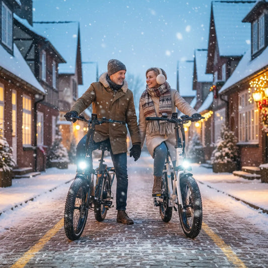 Crazybird CU7 folding electric bicycle