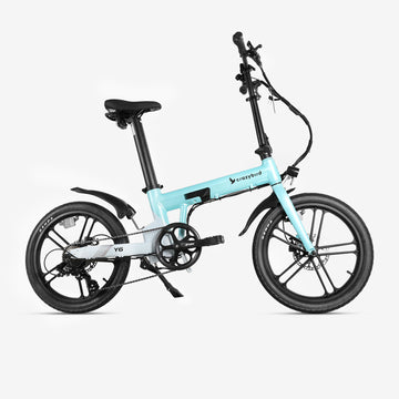 Crazybird Y6 folding electric cycle