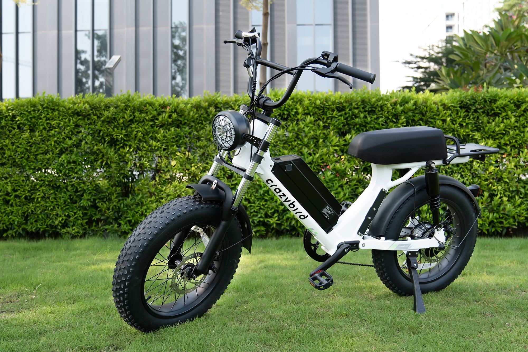 Crazybird CB50 E-bike, fat city e bike, 55-60 km, 48V 500W