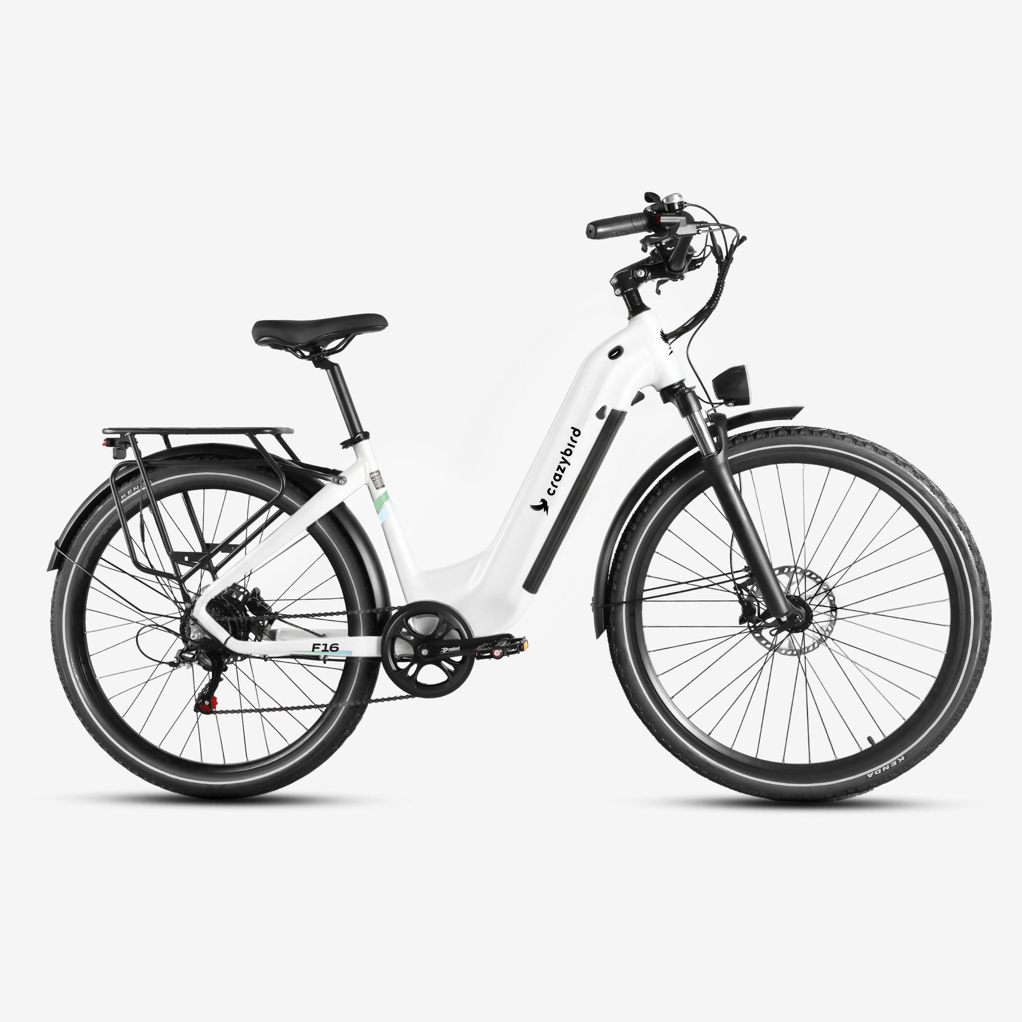 Crazybird F16 Electric Mountain Bike for Adults - 28