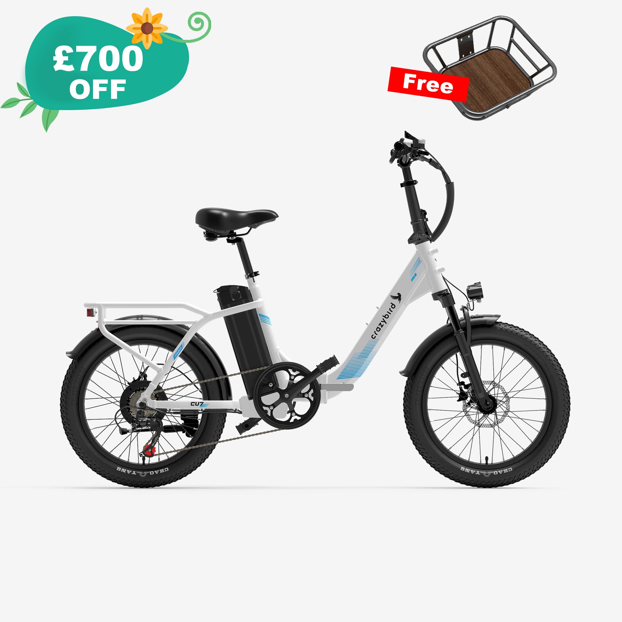 Crazybird CU7 electric bicycle