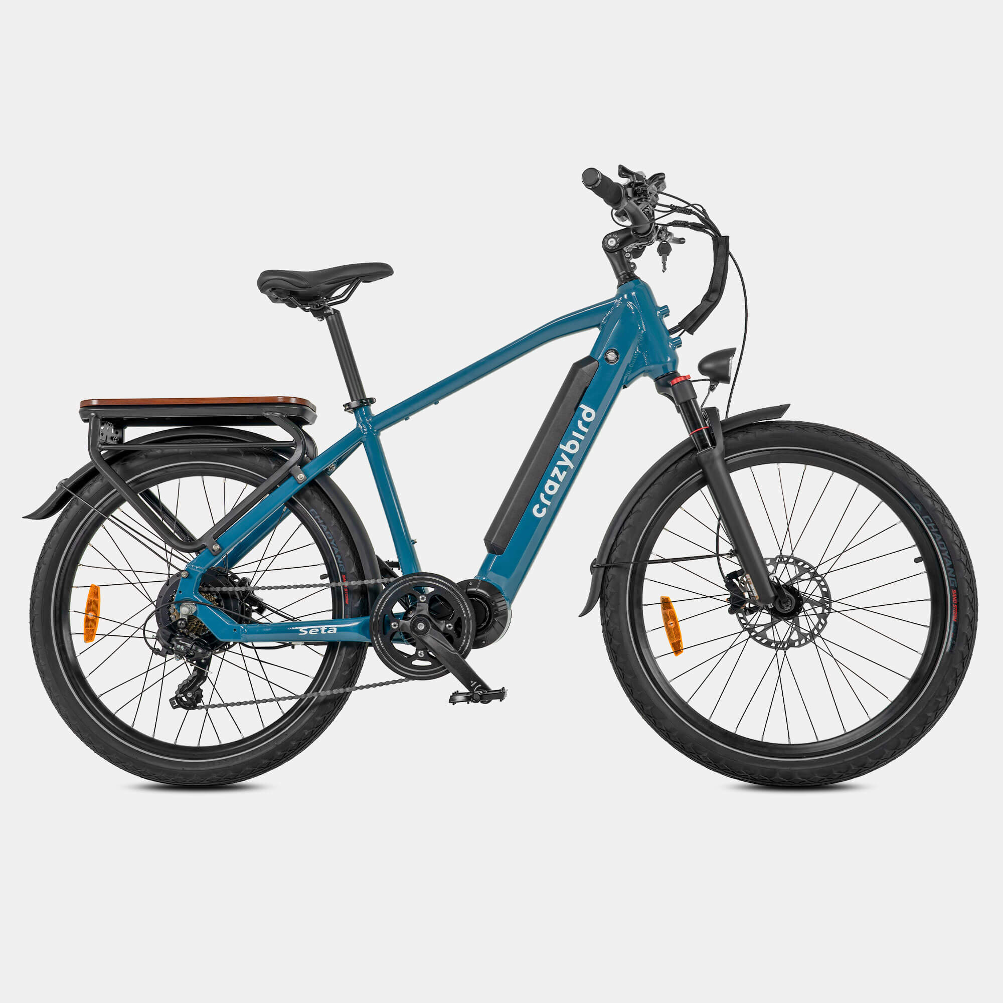 Crazybird-Seta Electric Bike for Adults 500W Motor Peak E-bike 48V