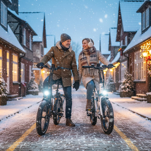 Crazybird CU7 folding electric bicycle