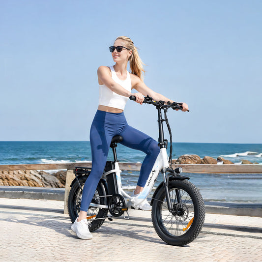 Crazybird CU7 folding electric bicycle