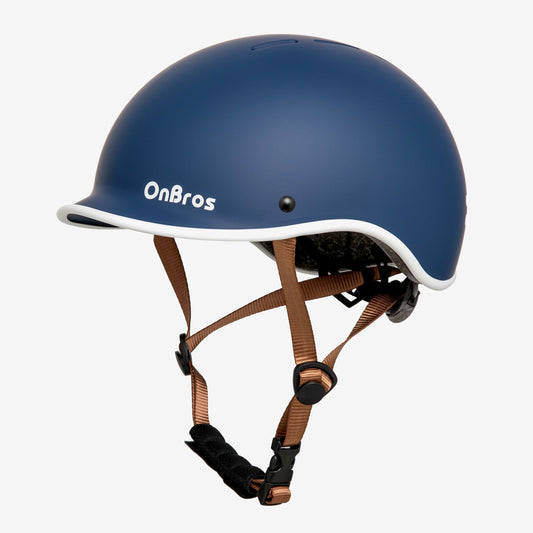 Outdoor road commuter bicycle helmet