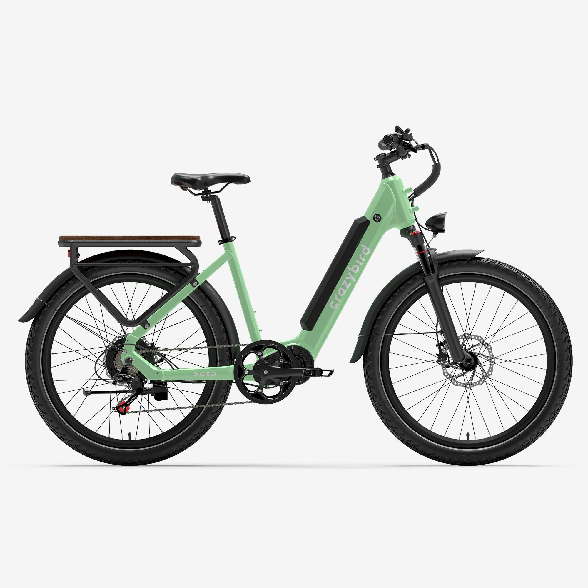 Crazybird-Seta Electric Bike for Adults 500W Motor Peak E-bike 48V